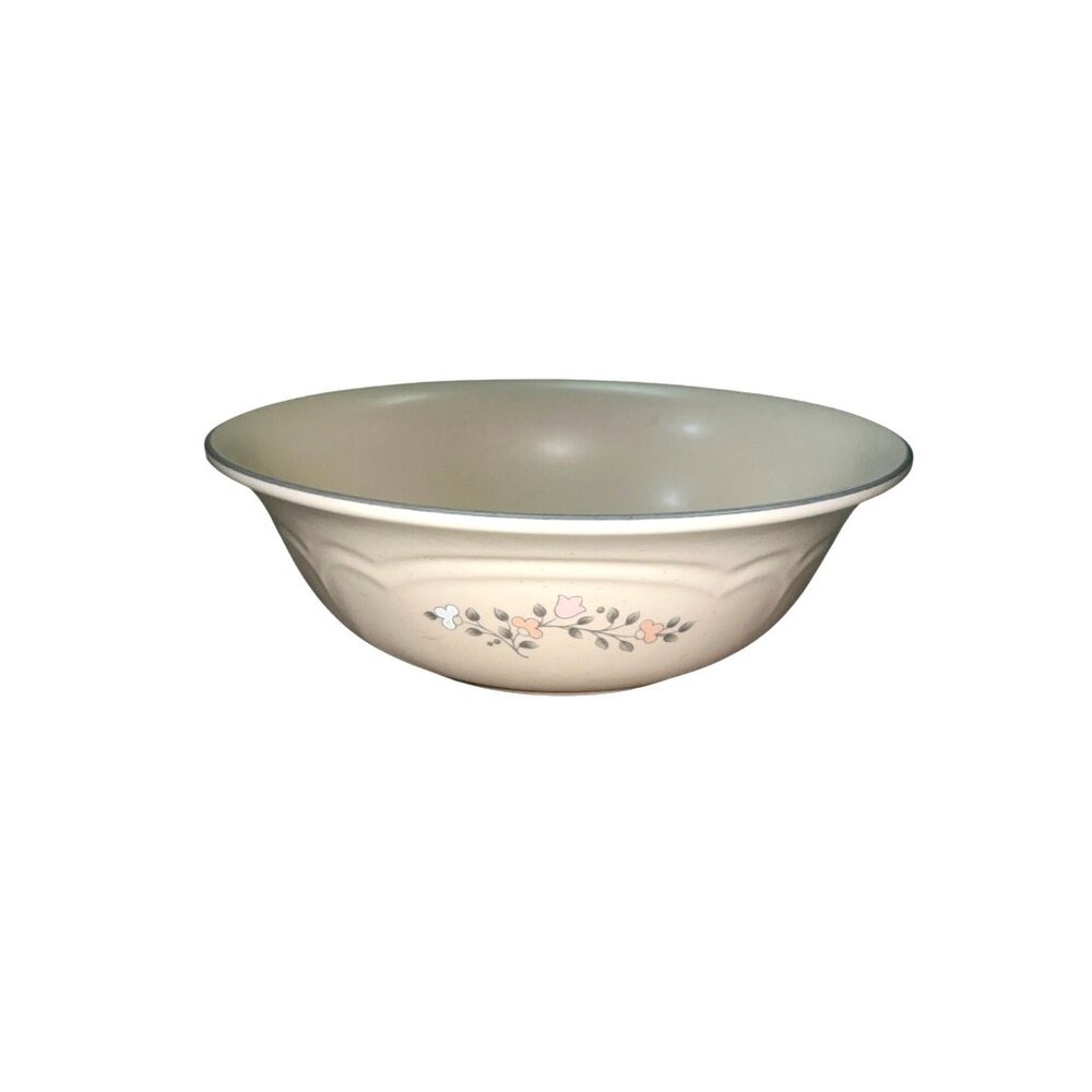 Pfaltzgraff Remembrance 436 8" Vegetable Bowl 1Qt Floral Stoneware Used Replacem